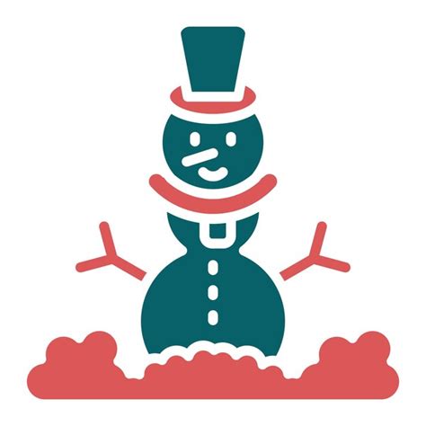 Premium Vector Vector Design Snowman Icon Style