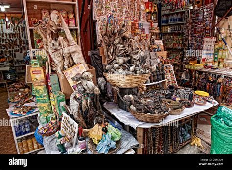 Hexenmarkt Oder Mercado De Hechiceria Oder Mercado De Las Brujas La