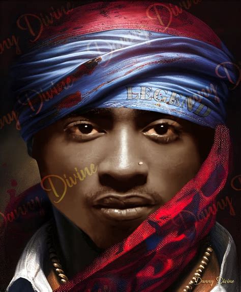 Tupac Blue Bandana