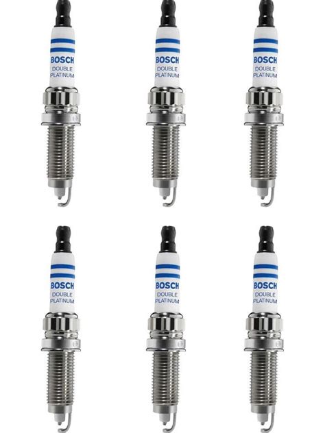 Buy 6 x Bosch Double Platinum Spark Plugs FR6KPP33X+ RLK-BSP-222 Online ...