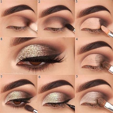 Step By Step Eye Makeup Tutorials With Pictures The Glossychic