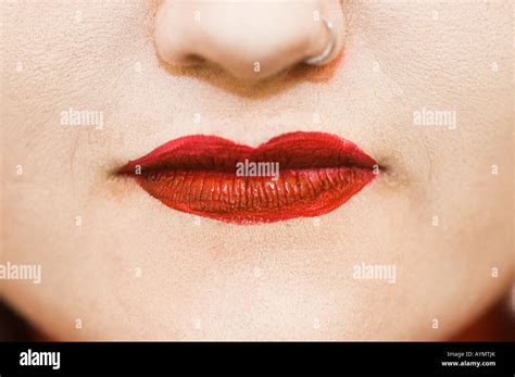 Man Ray Lips Stock Photo Alamy