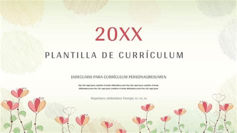 Biografía Profesional Básica Presentación Plantilla Para Powerpoint Y