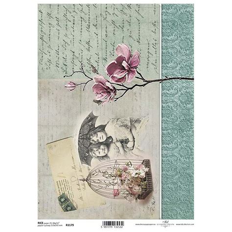 Papel De Arroz Decoupage R A