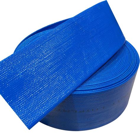 Mm Layflat Hose Inch Pvc Blue Lay Flat Thornado