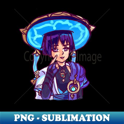 Scaramouche Genshin Impact Fan Art Modern Sublimation Png Inspire Uplift