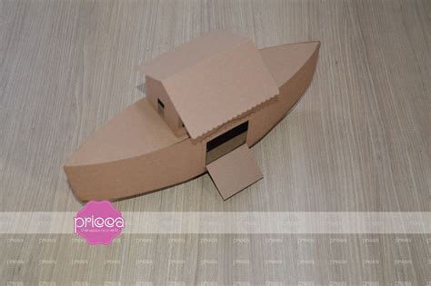 3D SVG Noah S Ark Template DIY Craft Noah S Ark Etsy