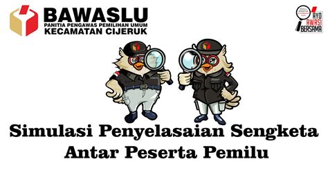 Simulasi Penyelesaian Sengketa Antar Peserta Pemilu YouTube