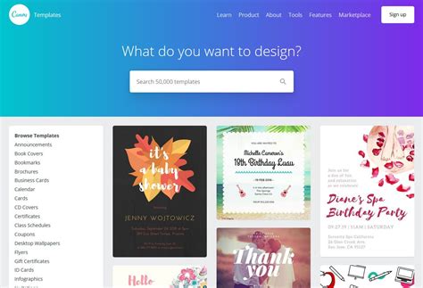 Конструктор Canva онлайн