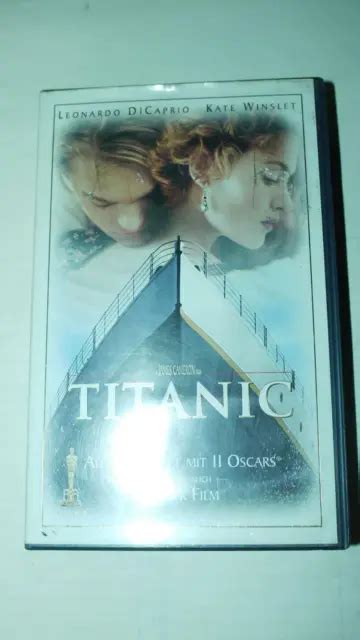 Titanic Leonardo Dicaprio Kate Winslet Vhs Video Kassette Eur