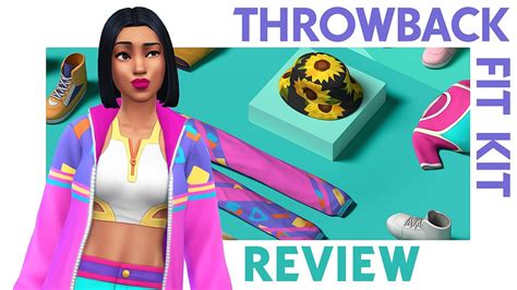 The Sims 4 Throwback Fit Kit Full Review Youtube