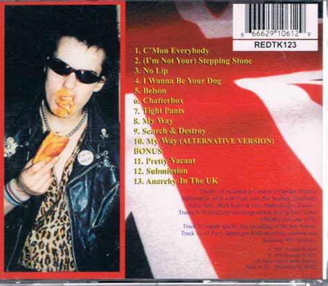 Yahoo Sid Vicious Friends Sex Pistols Li