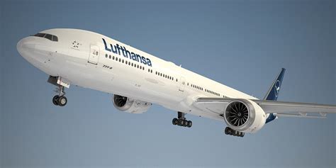 3D Boeing 777-9 Aircraft Lufthansa Model - TurboSquid 1504954