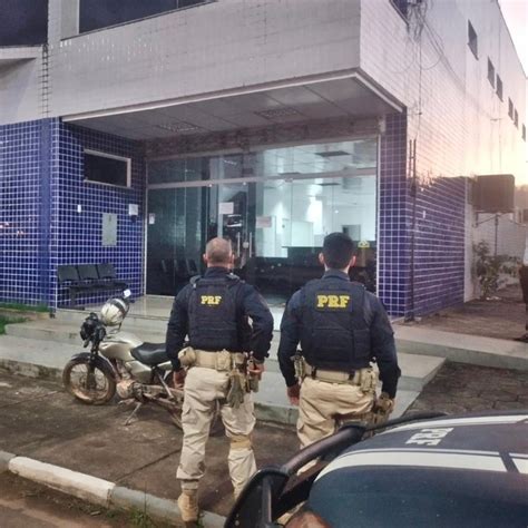 Prf Apreende Motocicleta Com Sinais Identificadores Adulterados Em