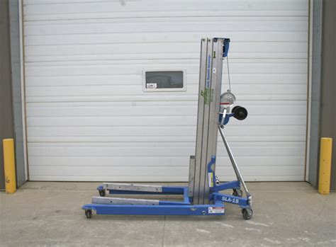 Genie Sla 15 Material Lift Diversified Electric Saskatoon Sk