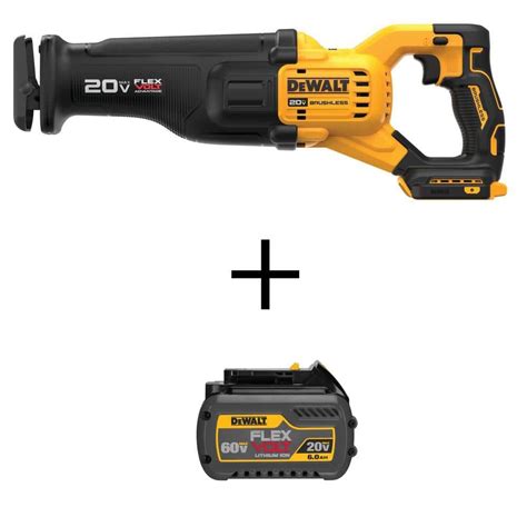 Dewalt 20v Max Lithium Ion Cordless Brushless Reciprocating Saw With