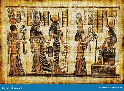 Egyptian Papyrus Stock Photo - Image: 6964320