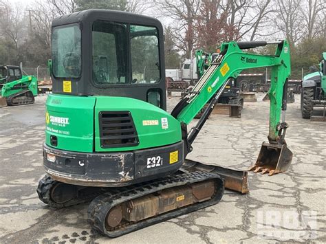 2016 Bobcat E32i Mini Excavator In Richmond Virginia United States Ironplanet Item 9145854