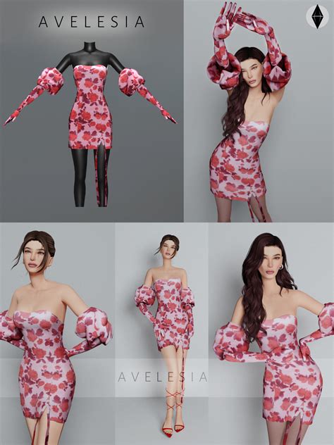 Huda Mini Dress HQ compatible; custom... - Avelesia
