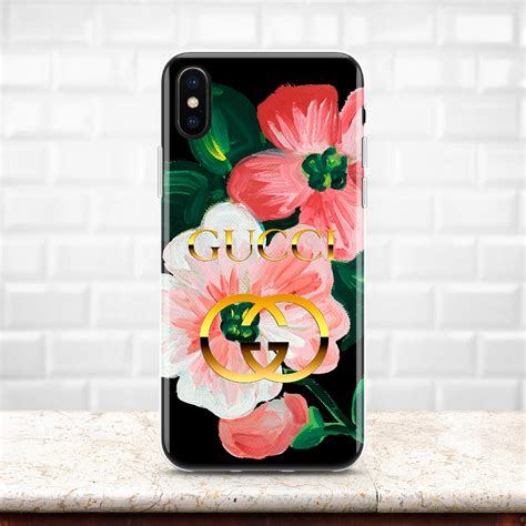 Inspired By Gucci Iphone Xs Max Case Floral Galaxy S9 Flowers Etsy