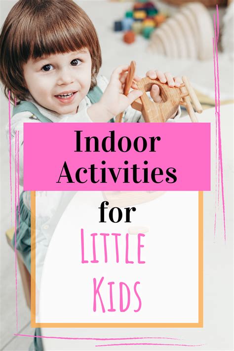 Indoor activities for preschoolers – Artofit