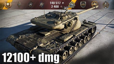 T Heavy Tank Dmg World Of Tanks Youtube