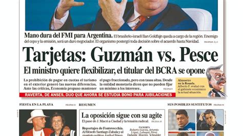 La Tapa Del Diario Perfil Del S Bado De Diciembre De Perfil