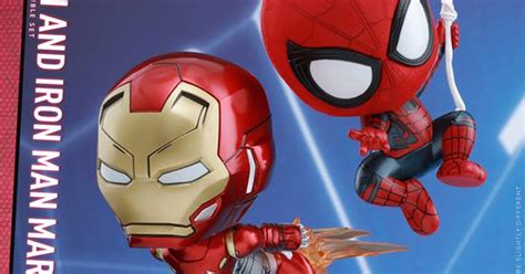Spider Man Homecoming Hot Toys Cosbaby Figures Revealed Cosmic Book News