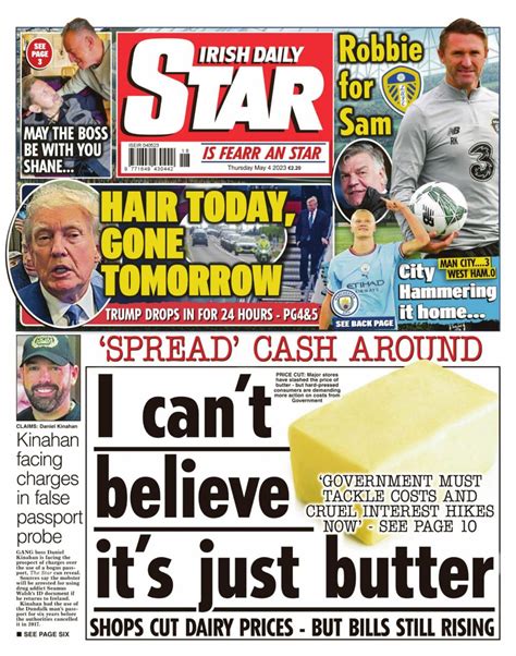 Irish Daily Star May 04 2023 Digital Discountmagsca