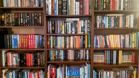 Finally filled all the shelves. : r/bookshelf