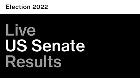 2022 Senate Election Results: Live Map of US Midterms