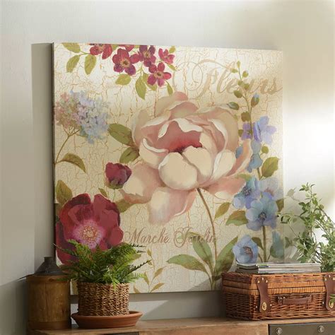 Floral Market Canvas Art Print Kirklands