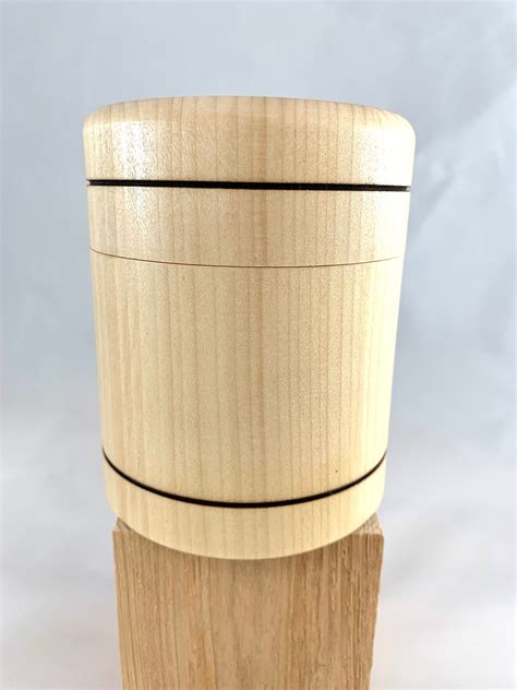 Poplar Lidded Box Etsy