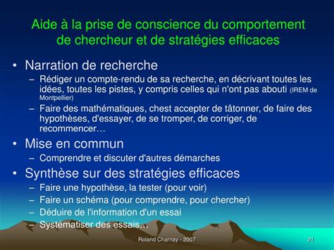 Ppt Apprentissage Des Math Matiques R Solution De Probl Mes