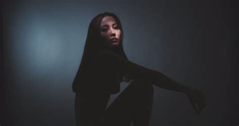 Woman Dark Room Body Art Naked By Hans Peter Schepp Stock Footage Artlist