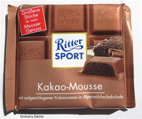 Grocery Gems: Ritter Sport Kakao Mousse (Chocolate Mousse)