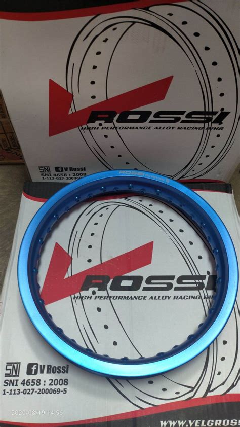 Velg Rossi Ring 17 Uk 185 Warna Biru Lazada Indonesia