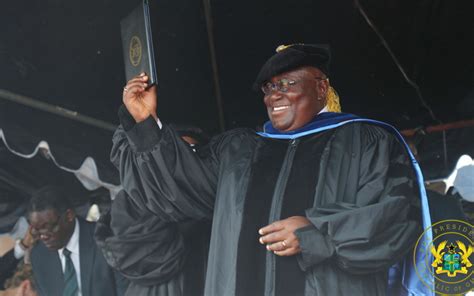 President Akufo Addo Receives Honorary Doctorate Degree From University