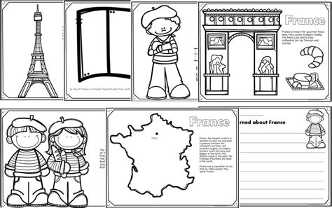 Free France Coloring Pages To Read Color And Learn