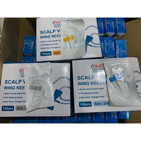 Jual Onehealth Wing Needle G G G Eceran Per Pcs Scalp Vein Set