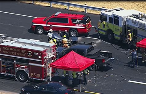 1 Dead In Multi Car Crash In Virginia Police Say Wjla