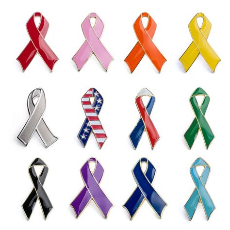 Awareness Ribbons for All | Awareness ribbons, Lapel pins, Ribbon