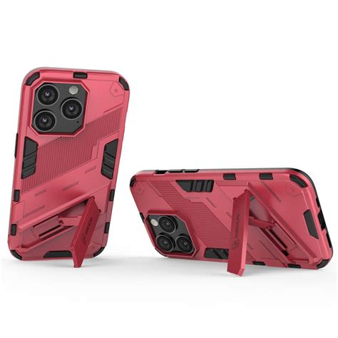 Kickstand Rugged Case For Iphone 14 Pro Max Case Rosé