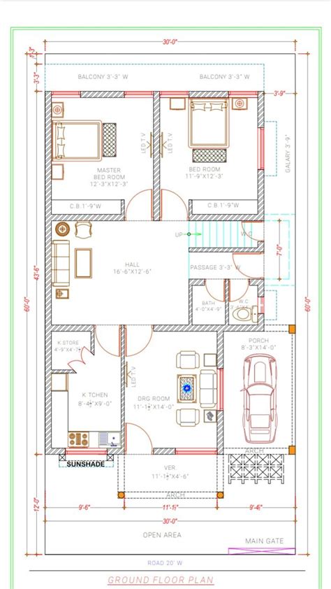 X House Plan Budget House Plans Simple House Plans Bhk