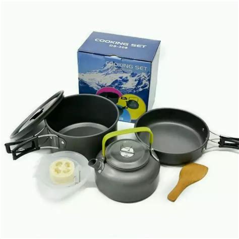 Jual Cooking Set Ds 308 Cooking Set Camping Cooking Set Outdoor