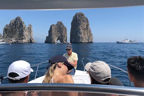 Capri Private Boat Tour From Sorrento Positano Amalfi