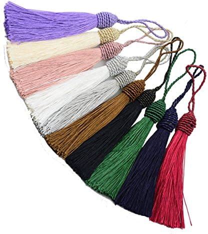 Amazon VAPKER 100 Pieces 13cm 5 Inch Silky Handmade Soft Tassels