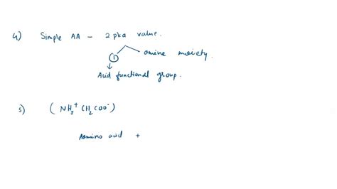 SOLVED How Many PKa Values Does A Simple Amino Acid Amino Acids With