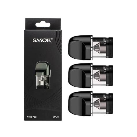 Smok Novo Replacement Pods 1 5 Ohm 3 Counts Per Pack