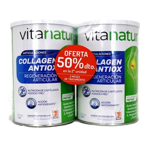 Comprar Vitanatur Collagen Antiox Plus Duplo 2 X 360 G A Precio Online